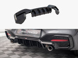 Maxton Design BMW 1 Series F20 F21 LCI M-Power Rear Valance Diffuser