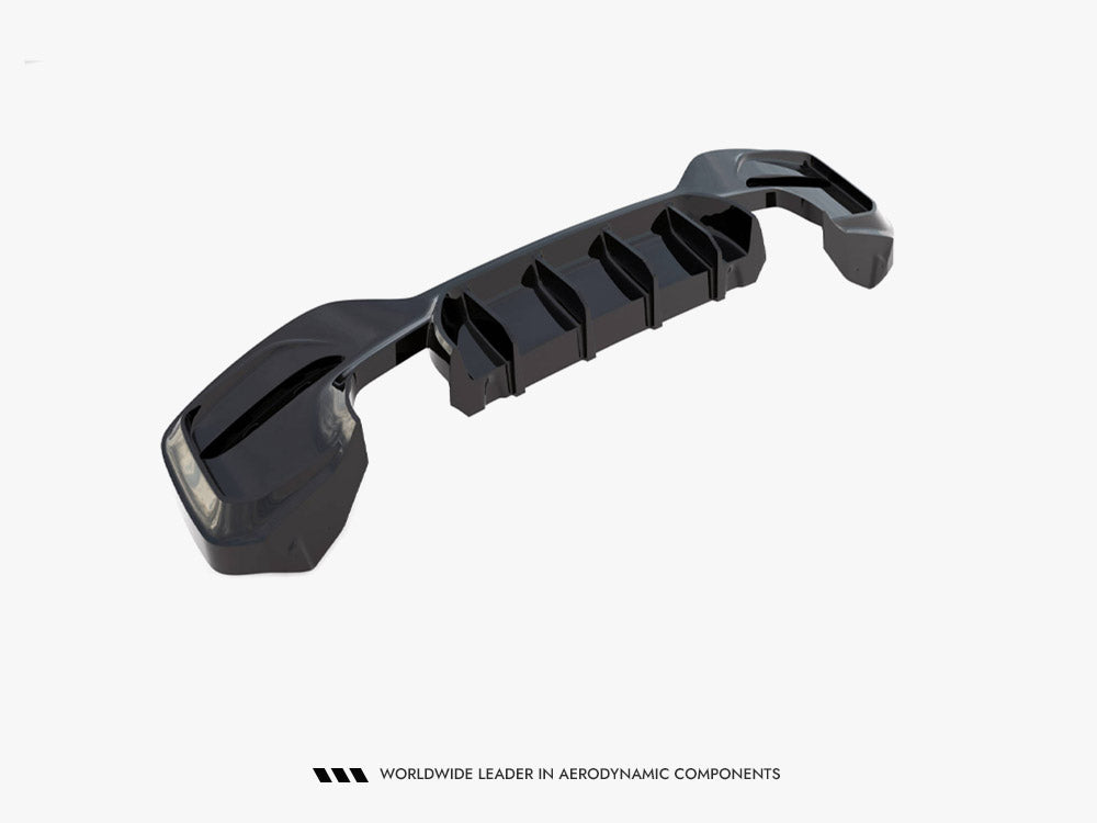Maxton Design BMW 1 Series F20 F21 LCI M-Power Rear Valance Diffuser