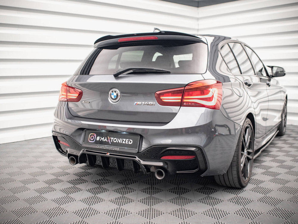 Maxton Design BMW 1 Series F20 F21 LCI M-Power Rear Valance Diffuser