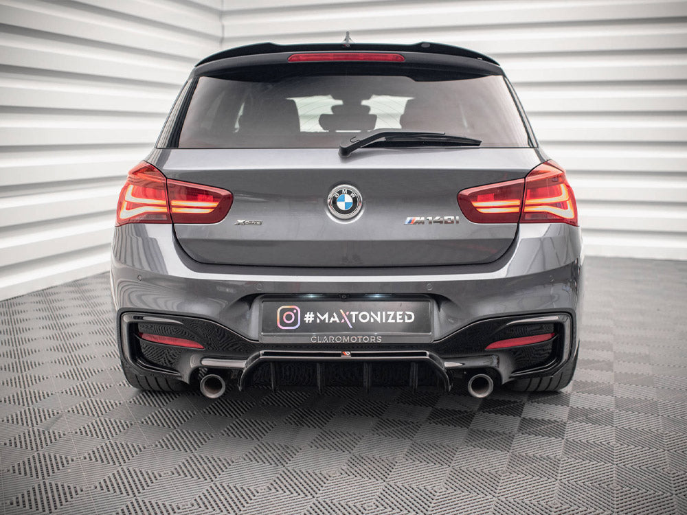Maxton Design BMW 1 Series F20 F21 LCI M-Power Rear Valance Diffuser