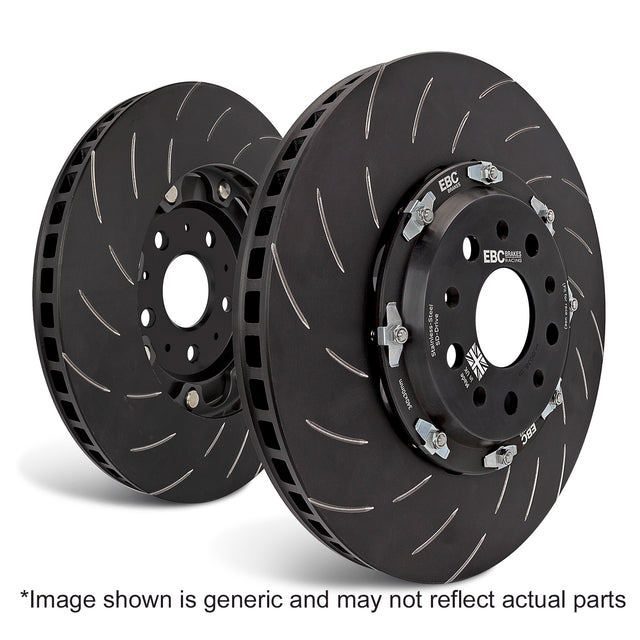 EBC BMW F80 F82 F87 Racing Floating Front Brake Discs - Brembo Caliper (Inc. M2, M3, M4 & M4 CS)