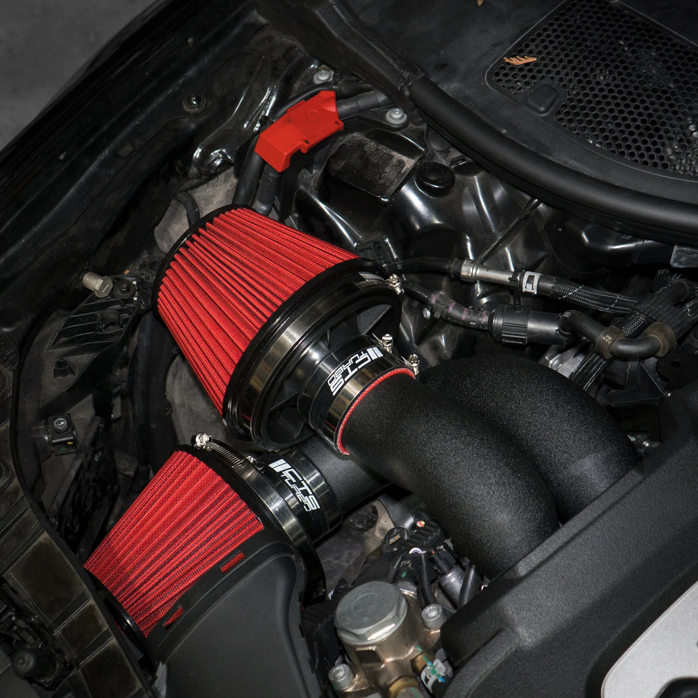 CTS Turbo Audi C7 Dual 3″ Intake Kit With 6″ Velocity Stack (S6, S7 & RS7)
