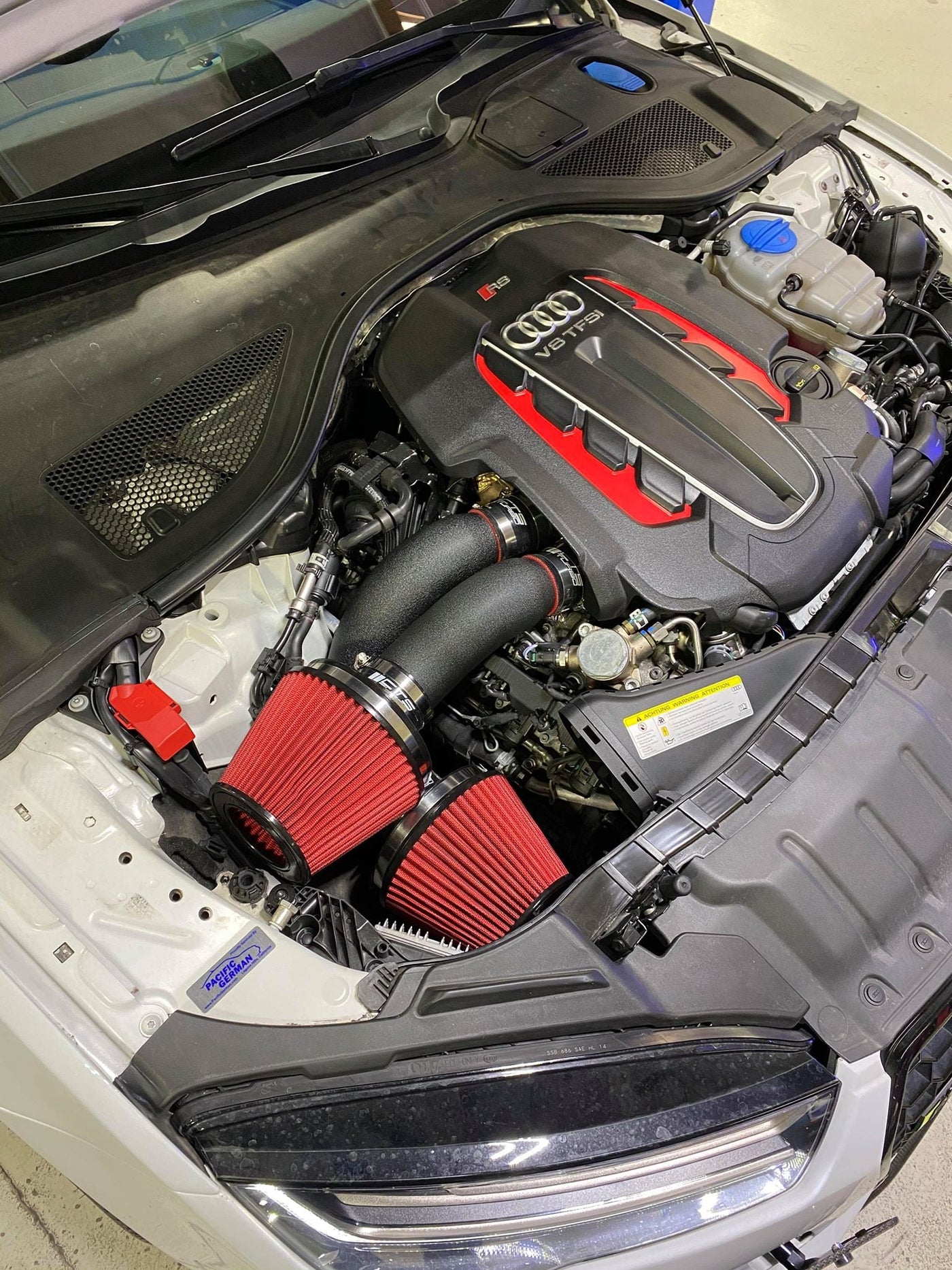 CTS Turbo Audi C7 Dual 3″ Intake Kit With 6″ Velocity Stack (S6, S7 & RS7)