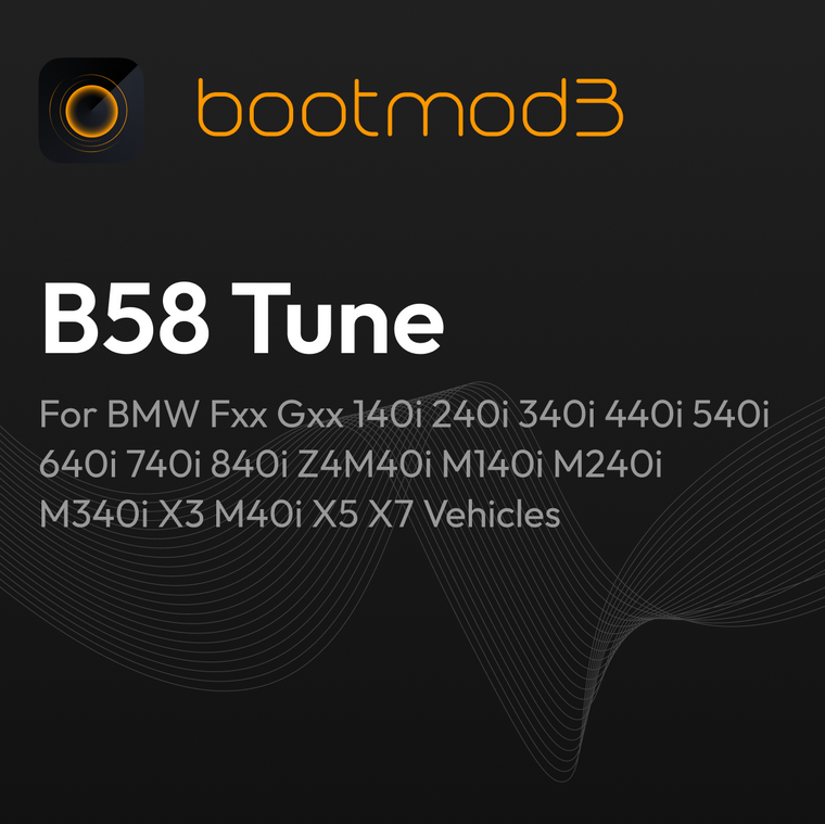 BOOTMOD3 BMW B58 F20 F30 F32 G01 G02 G30 BM3 Remap/Tune License FREE ENET CABLE (M140i, M240i, 340i, 440i, 540i, 640i, 740i, 840I & X3 M40i)